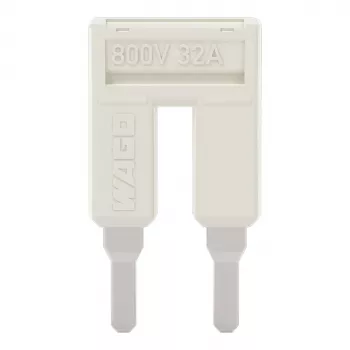 WAGO 2004-402 Γέφυρα Push-in, 2 θέσεων, μονωμένη, ανοιχτό γκρι