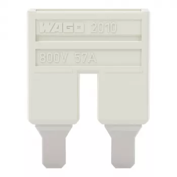 WAGO 2010-402 Γέφυρα Push-in, 2 θέσεων, μονωμένη, ανοιχτό γκρι
