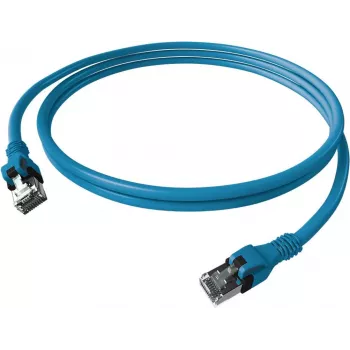 EasyLan saCon Καλώδιο patch DualBoot S/FTP μπλε 2,00m Cat.6A - FTP - SFTP