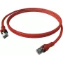 EasyLan CPP1ORARAR0020 Καλώδιο patch DualBoot Push Cat.6A θωρακισμένο κόκκινο 2.0m