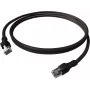 EasyLan CPP1OSASAS0020 Καλώδιο patch DualBoot Push Cat.6A S/FTP μαύρο 2,0m