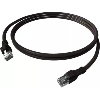 EasyLan saCon Καλώδιο patch DualBoot S/FTP μαύρο 3,00m Cat.6A