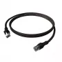 EasyLan saCon EasyLan Καλώδιο patch DualBoot S/FTP μαύρο 0,50m Cat.6A - EasyLan DualBoot PushPull IP20 Καλώδιο patch - Cat.6A (Κλάση EA)