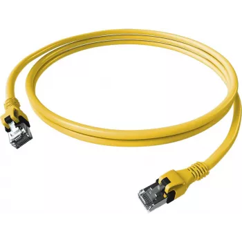 EasyLan saCon DualBoot Patchkabel S/FTP κίτρινο 5,00m Cat.6A