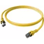 EasyLan saCon DualBoot Patchkabel S/FTP κίτρινο 5,00m Cat.6A