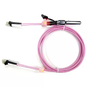 EASYLAN OM4 καλώδιο Patch οπτικών ινών 10 m LC Duplex σε SC Duplex LSZH βιολετί