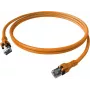 EasyLan saCon DualBoot Patchkabel S/FTP Cat.6A πορτοκαλί 1,0 m
