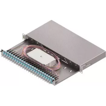 ZVK LSB1C223 Θήκη συγκόλλησης οπτικών ινών Basic 1HE 24x SC-Duplex OM3 Αφαιρούμενη