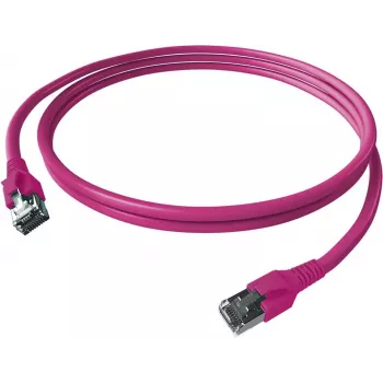 EasyLan FlexBoot Cat.6A S/FTP Καλώδιο Patch, Βιολετί, 3,0 m