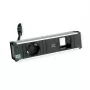 Bachmann CONI Desk Power Module - 1x πρίζα Schuko, 1x USB-C 22W PD, είσοδος GST18i3, μαύρο