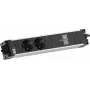 Bachmann STEP ALU Τροφοδοτικό γραφείου 2x Schuko 1x USB-C 100W Αλουμίνιο