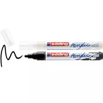 EDDING 5100 ακρυλικοί μαρκαδόροι μικτά χρώματα 2,0 - 3,0 mm, 2 τεμ. (4-5100-2)