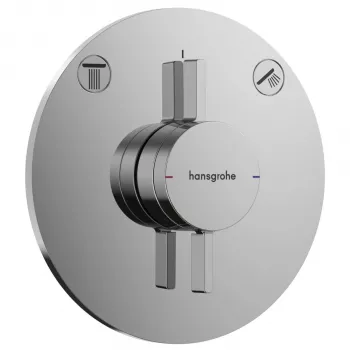 Hansgrohe DuoTurn S Εντοιχισμένος μίκτης, 2 λειτουργίες, Χρώμιο
