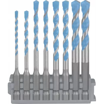 BOSCH EXPERT HEX-9 Multi Construction Σετ τρυπανιών πολλαπλών χρήσεων 8 τεμ. (2608901455)
