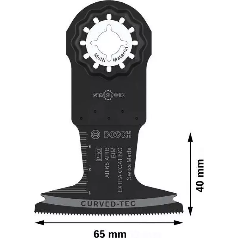 Bosch Professional PRO AII 65 APIB Λεπίδα βυθιζόμενου πριονιού (StarlockPlus, BIM, 65mm)