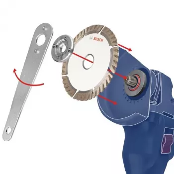 BOSCH δίσκος κοπής για ανοξείδωτο χάλυβα και μέταλλο, Ø 125 mm, 100 τεμ. σε κουβά (οπή 22,23 mm, A 60 T BF)