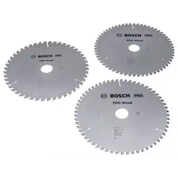 BOSCH POWERTOOLS PRO Wood δίσκος κυκλικού πριονιού 216 mm (συσκευασία 3 τεμ. προσφορά)