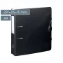 BRUNNEN WAVE Χαρτοφύλακας με μοχλό Onyx Black Πλαστικό 7,0 cm DIN A4