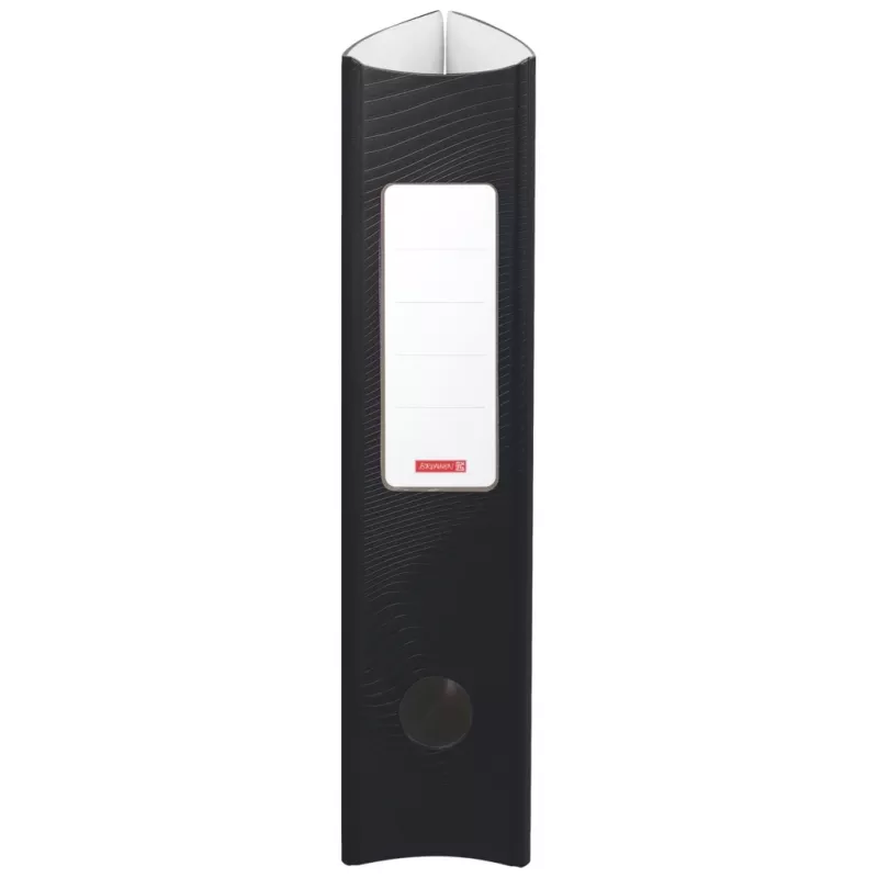 BRUNNEN WAVE Χαρτοφύλακας με μοχλό Onyx Black Πλαστικό 7,0 cm DIN A4