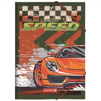 BRUNNEN Fast Wheels ντοσιέ A4 κόκκινο/πράσινο