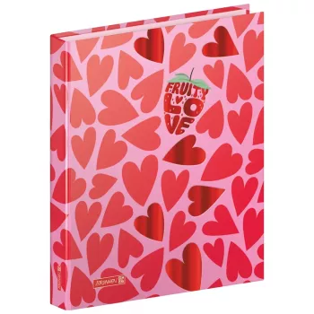 Brunnen Fruity Love ρινγκ μπλοκ ροζ