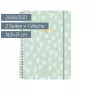 BRUNNEN Student Planner Heart 2026/2027 μεντα, λευκό, χρυσό, 1 τεμ. (1072156097)