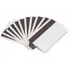 ARTDEV Blank Plastic Card - 30mil 0,76mm με μη προγραμματισμένη μαγνητική ταινία Lo-Co - Λευκό