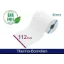 ARTDEV Θερμικό ρολό - 112 80 25 B/D/K Λευκό περ. 70 m