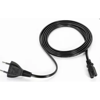 ARTDEV Καλώδιο τροφοδοσίας Ευρωπαϊκό βύσμα σε IEC C7 Figure-8 Μαύρο 2-Pin 1,8m