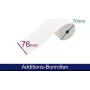 ARTDEV 2-φύλλο χαρτί χωρίς άνθρακα ρολό 76mm x 25m Λευκό/Κίτρινο για εκτυπωτή ακίδων