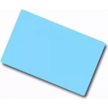 ARTDEV Κενή κάρτα PVC - 86 x 54mm 30mil 0,76mm Ανοιχτό μπλε