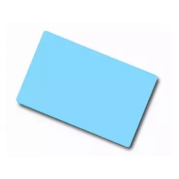 ARTDEV Κενή κάρτα PVC - 86 x 54mm 30mil 0,76mm Ανοιχτό μπλε