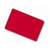 ARTDEV Κενή κόκκινη κάρτα PVC - 30mil 0,76mm - CR80 - Μεμονωμένη
