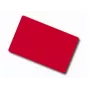 ARTDEV Κενή κόκκινη κάρτα PVC - 30mil 0,76mm - CR80 - Μεμονωμένη