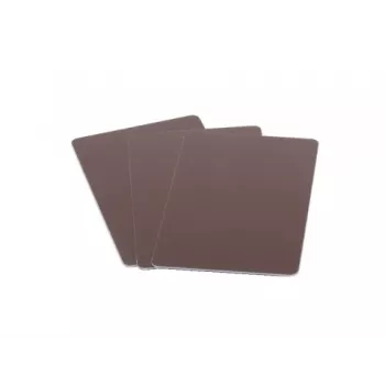 ARTDEV Πλαστική κάρτα - 86 x 54mm 30mil 0,76mm Κενή - Καφέ