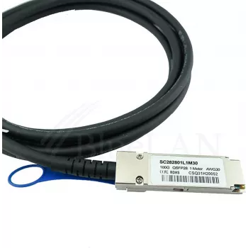 BLUELAN συμβατό HPE 845418-B21 καλώδιο απευθείας σύνδεσης, 100GBASE-CR4, Infiniband EDR, 26AWG, 5 μέτρα (845418-B21-BL)