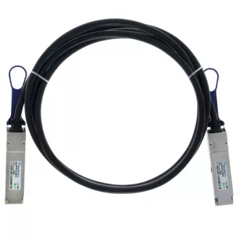 BlueOptics Ruckus 100G-QSFP-QSFP-P-0101 Συμβατό BlueLAN DAC QSFP28 καλώδιο - 1m