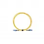 BlueOptics Duplex Fiber Optic Patch Cable, MDC-UPC to MDC-UPC, Singlemode 9/125µm, G.657, 3m, Μπλε