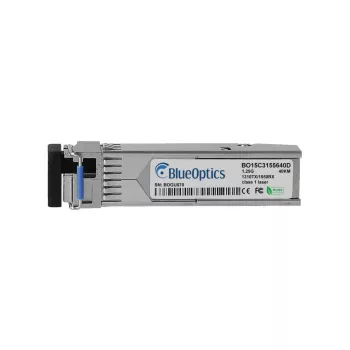 BlueOptics BO15C3155640D Συμβατός SFP-πομποδέκτης για Synology SFP-BXU35-40KM, 1000BASE-BX, LC Simplex, 40 km