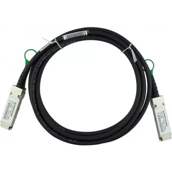 BlueOptics FCI 10093084-3030LF Συμβατό BlueLAN QSFP Direct Attach καλώδιο, 40GBASE-CR4, 3m, 30AWG, παθητικό καλώδιο χαλκού-Twinax