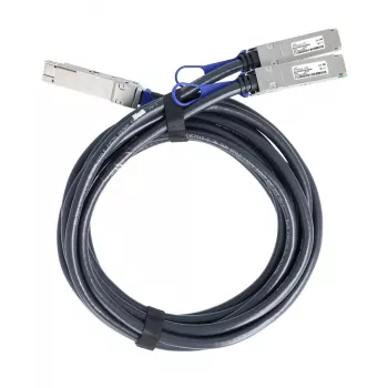 BLUELAN Συμβατό Mellanox MCP7H50-H002R26 Παθητικό Breakout Direct Attach καλώδιο (DAC) 200G QSFP-DD σε 2x100G QSFP28 Twinaxial χαλκού 2m