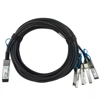 BlueOptics NVIDIA 980-9I48B-00C002 BlueLAN Παθητικό Καλώδιο 100GBASE-CR4 QSFP28 σε 4x25GBASE-CR SFP28 Direct Attach Breakout, 2m