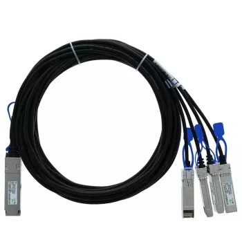 BlueOptics D-Link DEM-CB100Q28-4S28-50CM Συμβατό BlueLAN Παθητικό Direct Attach Breakout Καλώδιο, QSFP28 σε 4x SFP28, 100GBASE-CR4, 0,5 Μέτρα