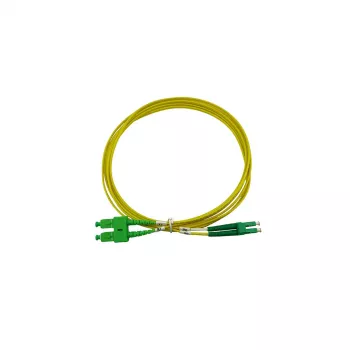 BlueOptics διπλό καλώδιο patch οπτικών ινών LC-APC/SC-APC μονότροπο 3 μέτρα