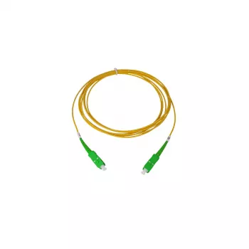 BlueOptics απλό καλώδιο patch οπτικών ινών SC-APC/SC-APC μονότροπο OS2 20m πράσινο