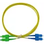 BlueOptics διπλό καλώδιο patch οπτικών ινών SC-UPC σε SC-APC μονότροπο OS2 2 μέτρα