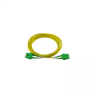 BlueOptics Duplex Καλώδιο Patch Οπτικής Ίνας SC-APC/SC-APC Singlemode 1 μέτρο
