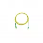 BlueOptics Simplex Καλώδιο Patch Οπτικής Ίνας LC/APC σε SC/APC Singlemode OS2 30m Κίτρινο