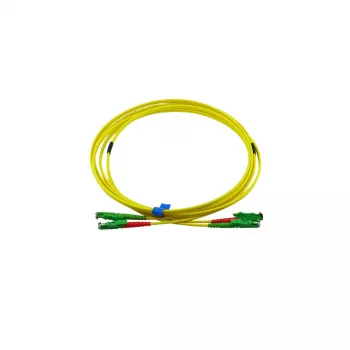 BlueOptics Duplex Καλώδιο Patch Οπτικής Ίνας, E2000-APC/E2000-APC, Singlemode OS2, 10 m, πράσινα βύσματα