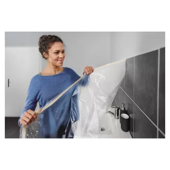 Tesa Easy Cover Economy Μεμβράνη Κάλυψης με Ταινία 17 m x 2,60 m 1 ρολό